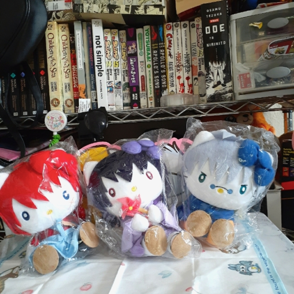 Hello Kitty x Rurouni Kenshin plush bundle